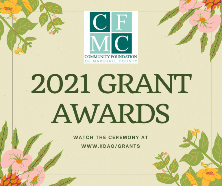 Grant Awards for Web Site Marshall County Community Foundation